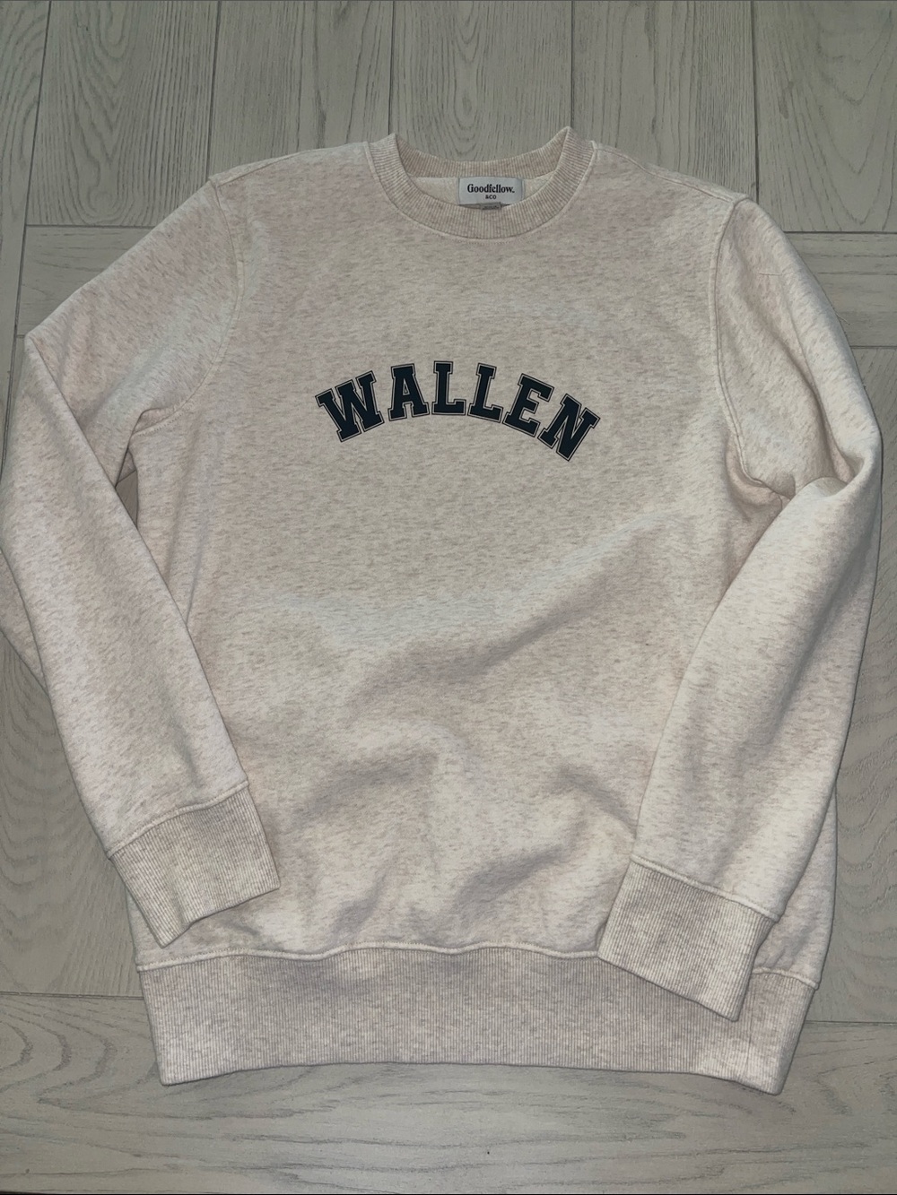 Goodfellow & Co Cream Morgan ‘WALLEN' Crewneck Sweatshirt